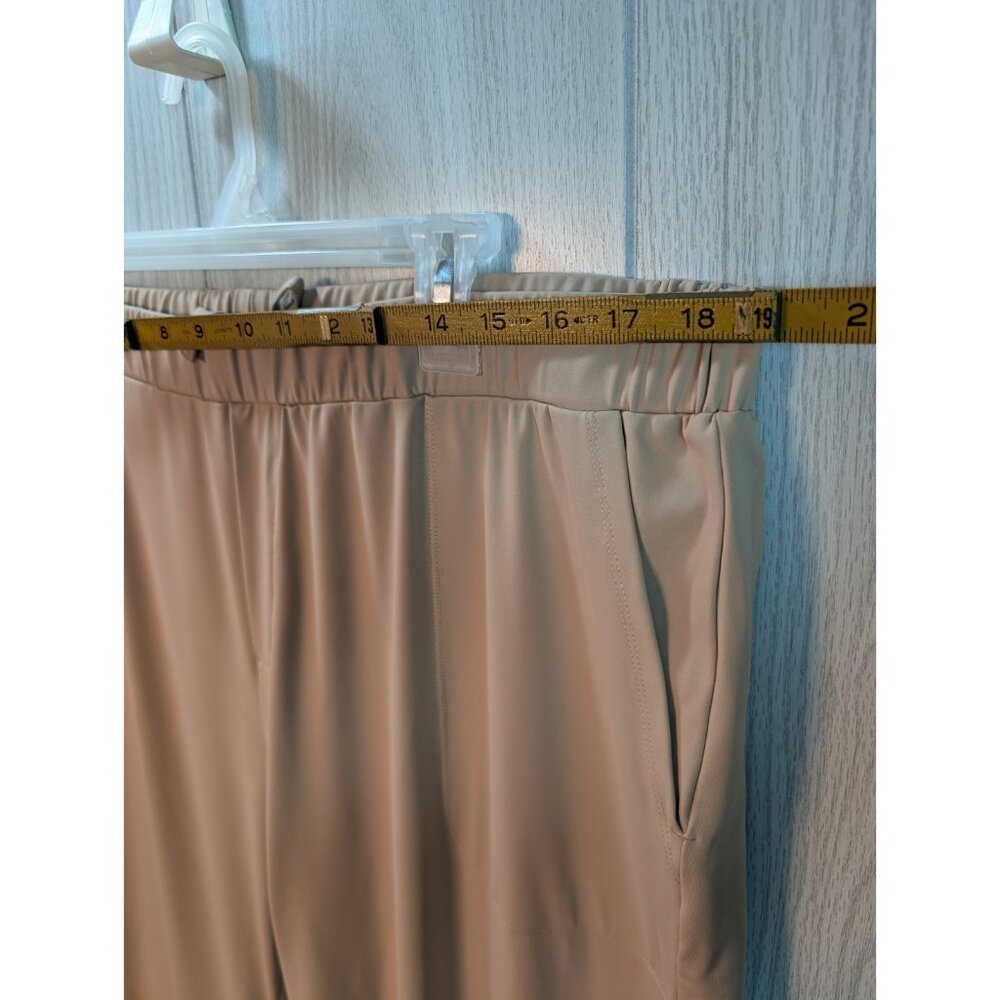Women Zyia Active Khaki Stretch Pull on Wide Leg Work Flow Pants Size XXL - Picture 9 of 10